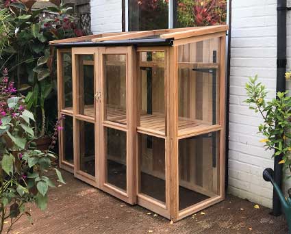 Tall Cedar Coldframe with UK Delivery